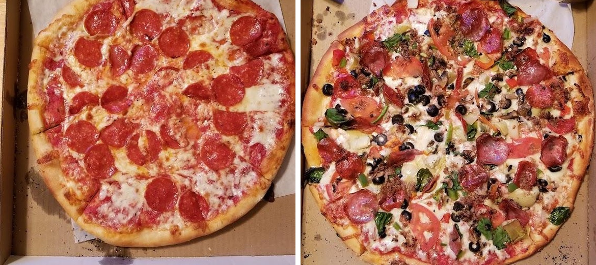 Smart Pizza Menu