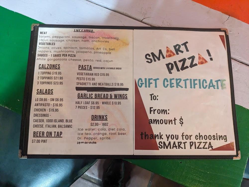 Smart Pizza Menu image 4